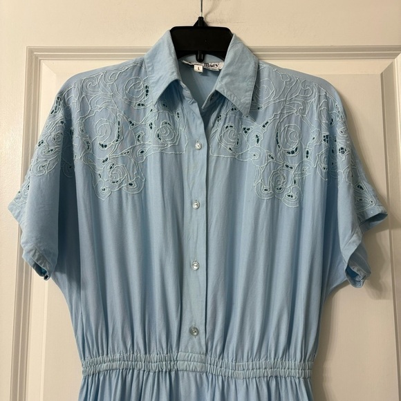 Vintage Embroidered Susan Macy Dress size Large - Picture 5 of 5